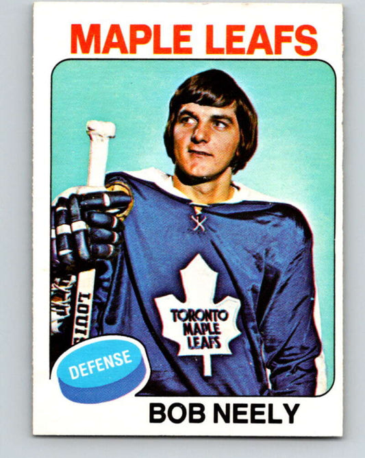 1975-76 O-Pee-Chee #245 Bob Neely  Toronto Maple Leafs  V6258