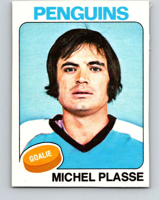1975-76 O-Pee-Chee #249 Michel Plasse  Pittsburgh Penguins  V6277