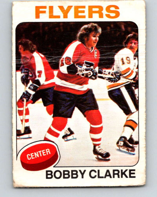 1975-76 O-Pee-Chee #250 Bobby Clarke  Philadelphia Flyers  V6283