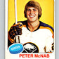 1975-76 O-Pee-Chee #252 Peter McNab  RC Rookie Buffalo Sabres  V6289