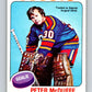 1975-76 O-Pee-Chee #256 Peter McDuffe  Kansas City Scouts  V6299