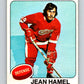 1975-76 O-Pee-Chee #257 Jean Hamel  Detroit Red Wings  V6305