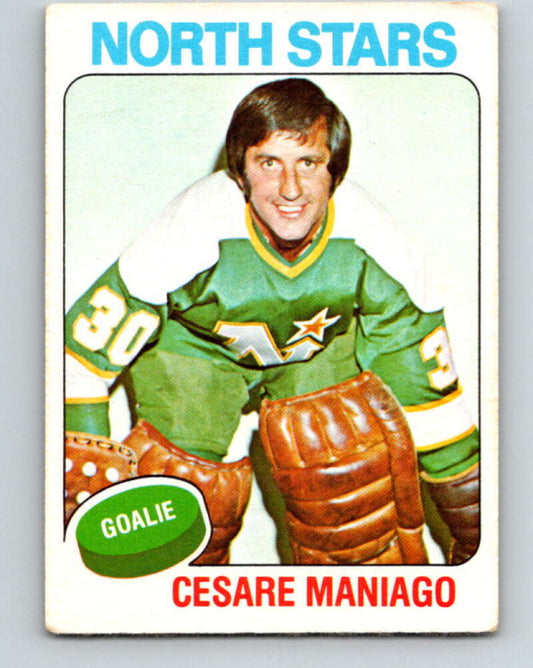 1975-76 O-Pee-Chee #261 Cesare Maniago  Minnesota North Stars  V6331