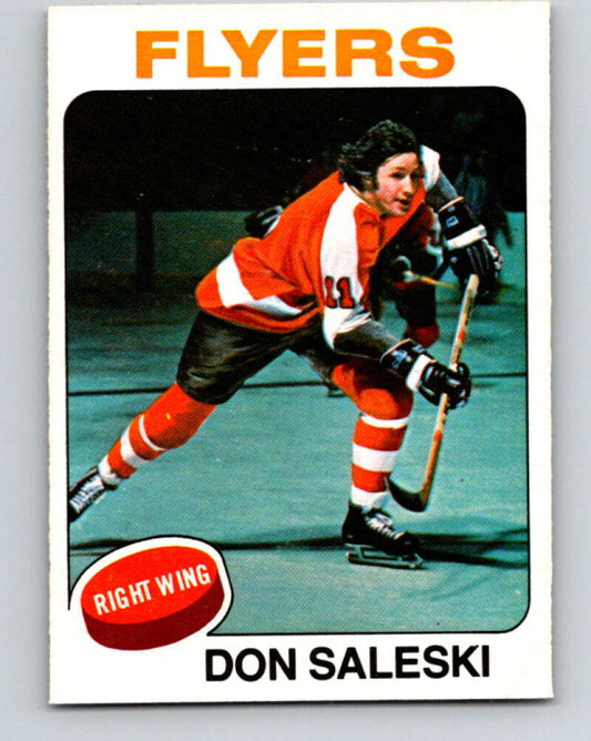 1975-76 O-Pee-Chee #262 Don Saleski  Philadelphia Flyers  V6337
