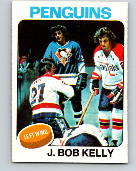 1975-76 O-Pee-Chee #263 J. Bob Kelly  Pittsburgh Penguins  V6341