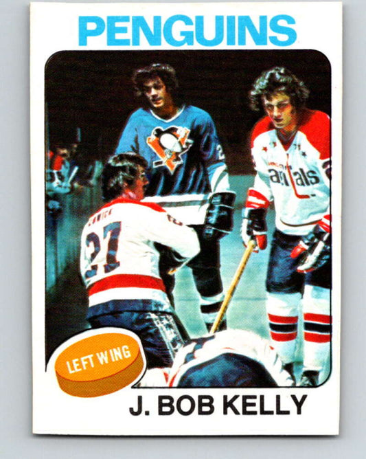 1975-76 O-Pee-Chee #263 J. Bob Kelly  Pittsburgh Penguins  V6342