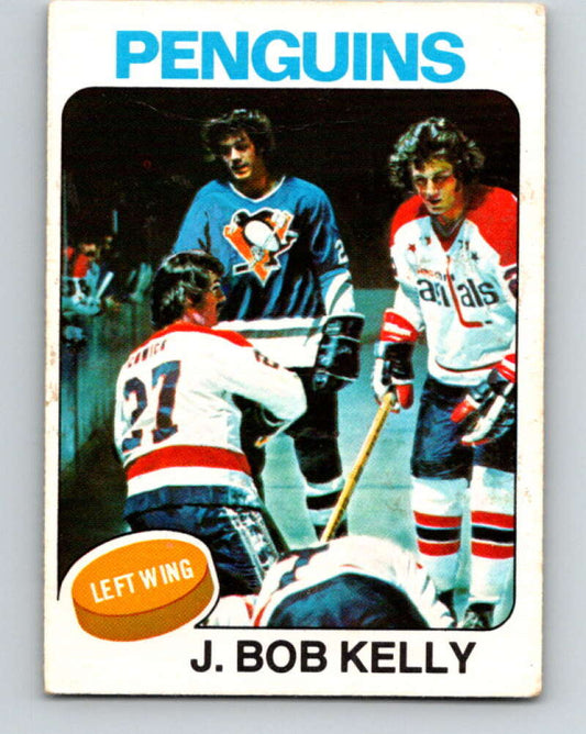 1975-76 O-Pee-Chee #263 J. Bob Kelly  Pittsburgh Penguins  V6344