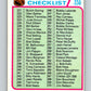 1975-76 O-Pee-Chee #267a Checklist   V6361