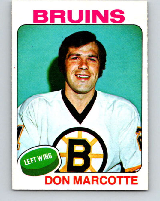 1975-76 O-Pee-Chee #269 Don Marcotte  Boston Bruins  V6371