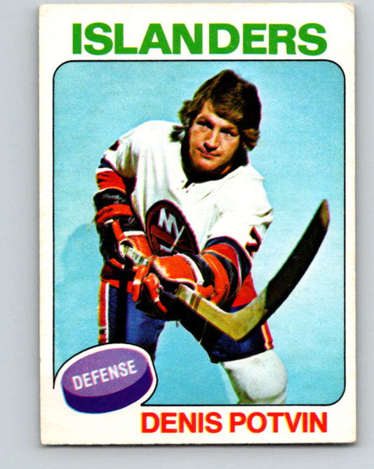 1975-76 O-Pee-Chee #275 Denis Potvin  New York Islanders  V6399