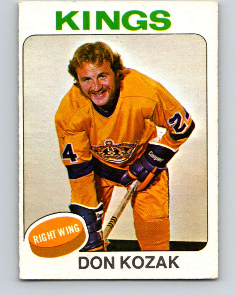 1975-76 O-Pee-Chee #276 Don Kozak  Los Angeles Kings  V6407