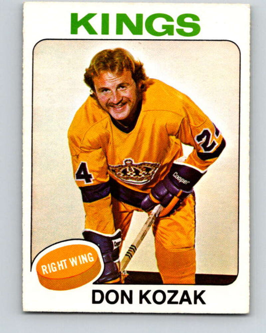 1975-76 O-Pee-Chee #276 Don Kozak  Los Angeles Kings  V6408