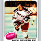 1975-76 O-Pee-Chee #279 Nick Beverley  New York Rangers  V6423