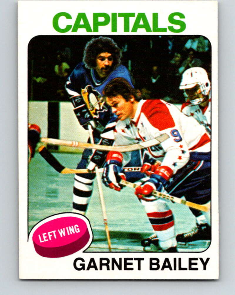 1975-76 O-Pee-Chee #284 Ace Bailey  Washington Capitals  V6444