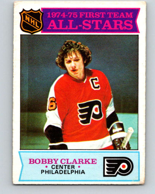 1975-76 O-Pee-Chee #286 Bobby Clarke AS  Philadelphia Flyers  V6454