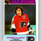 1975-76 O-Pee-Chee #286 Bobby Clarke AS  Philadelphia Flyers  V6457