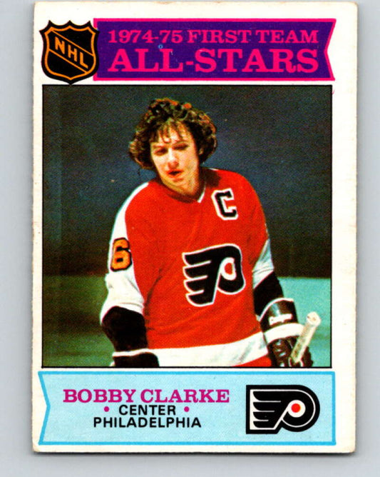 1975-76 O-Pee-Chee #286 Bobby Clarke AS  Philadelphia Flyers  V6457