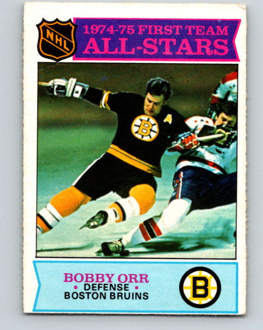 1975-76 O-Pee-Chee #288 Bobby Orr AS  Boston Bruins  V6466