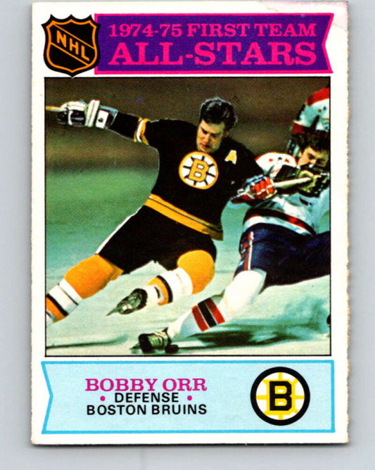 1975-76 O-Pee-Chee #288 Bobby Orr AS  Boston Bruins  V6468