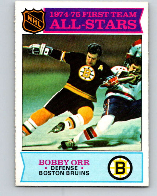 1975-76 O-Pee-Chee #288 Bobby Orr AS  Boston Bruins  V6469