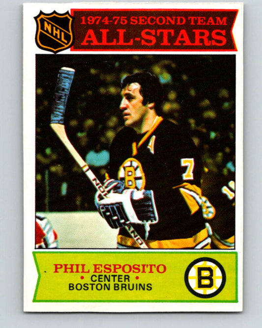 1975-76 O-Pee-Chee #292 Phil Esposito AS  Boston Bruins  V6487