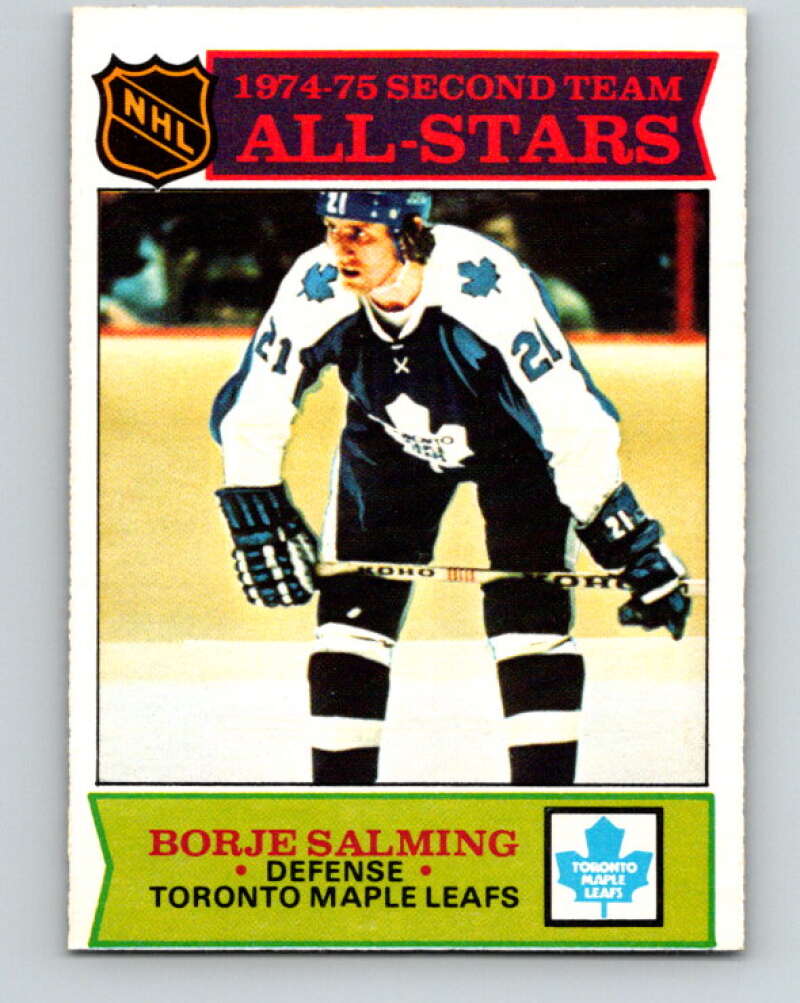 1975-76 O-Pee-Chee #295 Steve Vickers AS  New York Rangers  V6500