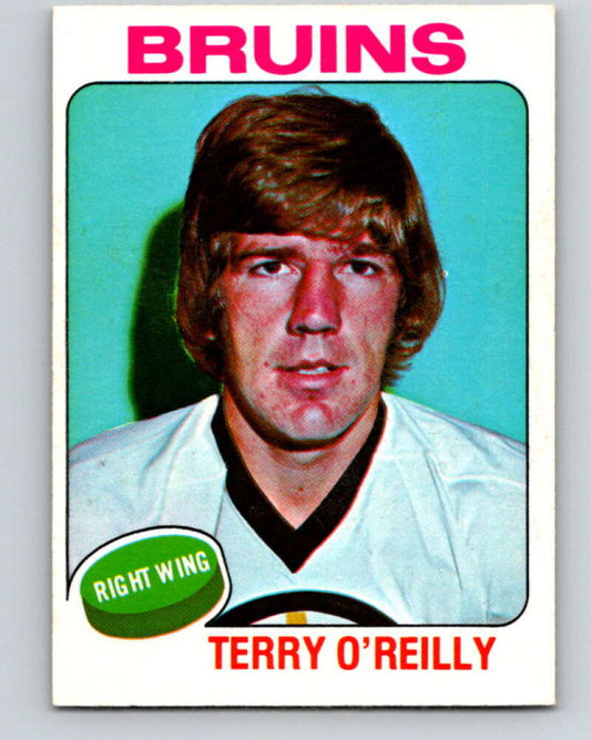 1975-76 O-Pee-Chee #301 Terry O'Reilly  Boston Bruins  V6529