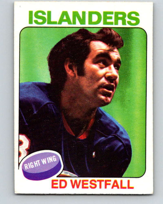 1975-76 O-Pee-Chee #302 Ed Westfall  New York Islanders  V6536
