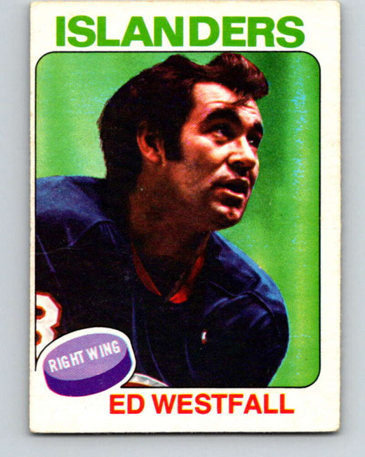1975-76 O-Pee-Chee #302 Ed Westfall  New York Islanders  V6537