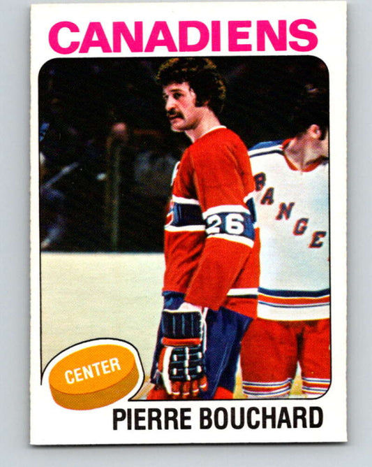 1975-76 O-Pee-Chee #304 Pierre Bouchard  Montreal Canadiens  V6549