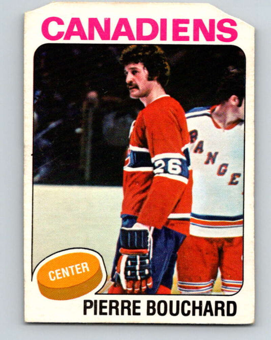 1975-76 O-Pee-Chee #304 Pierre Bouchard  Montreal Canadiens  V6553