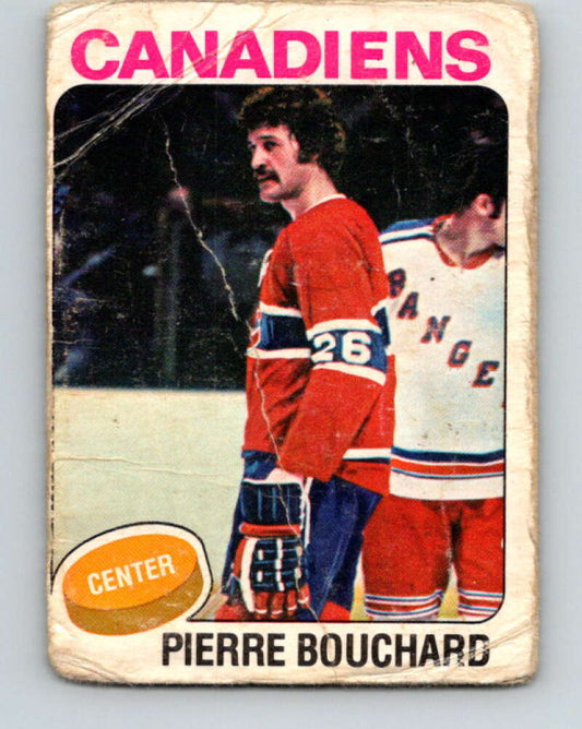 1975-76 O-Pee-Chee #305 Pierre Larouche  RC Rookie Pittsburgh Penguins  V6554