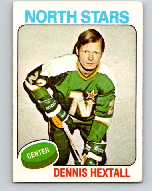 1975-76 O-Pee-Chee #310 Dennis Hextall  Minnesota North Stars  V6585