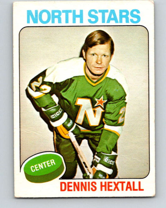 1975-76 O-Pee-Chee #310 Dennis Hextall  Minnesota North Stars  V6586