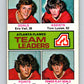 1975-76 O-Pee-Chee #313 Tom Lysiak TL  Atlanta Flames  V6596