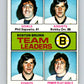 1975-76 O-Pee-Chee #314 Phil Esposito/Bobby Orr TL  Boston Bruins  V6603