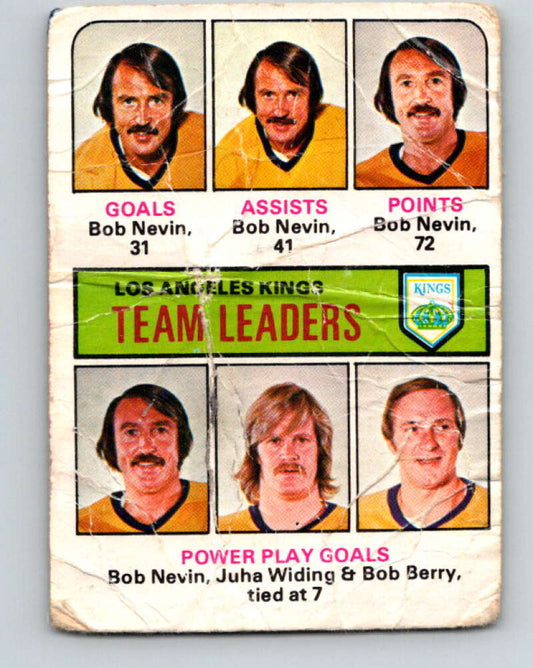 1975-76 O-Pee-Chee #320 Bob Berry TL  Los Angeles Kings  V6643