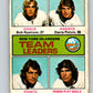 1975-76 O-Pee-Chee #323 Clark Gillies TL  New York Islanders  V6658
