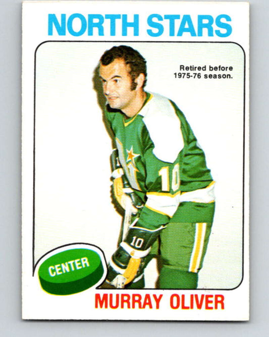 1975-76 O-Pee-Chee #335 Murray Oliver  Minnesota North Stars  V6708