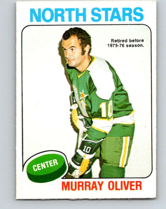 1975-76 O-Pee-Chee #335 Murray Oliver  Minnesota North Stars  V6709