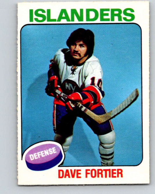 1975-76 O-Pee-Chee #336 Dave Fortier  New York Islanders  V6712