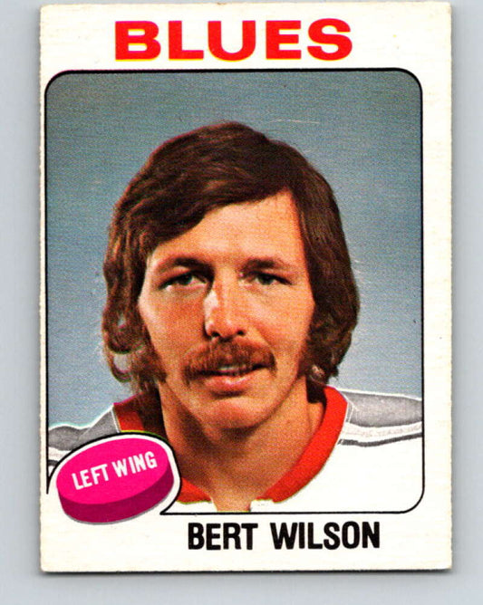 1975-76 O-Pee-Chee #338 Bert Wilson  St. Louis Blues  V6726