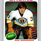 1975-76 O-Pee-Chee #340 Ken Broderick  Boston Bruins  V6732