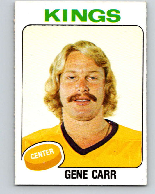 1975-76 O-Pee-Chee #343 Gene Carr  Los Angeles Kings  V6739