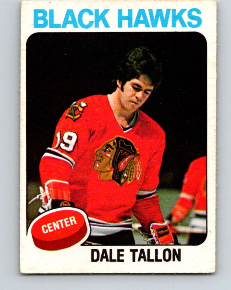 1975-76 O-Pee-Chee #351 Dale Tallon  Chicago Blackhawks  V6764
