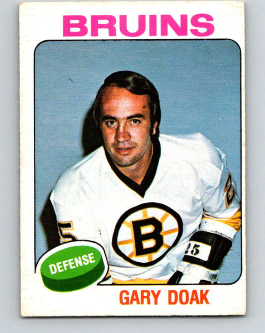 1975-76 O-Pee-Chee #358 Gary Doak  Boston Bruins  V6790