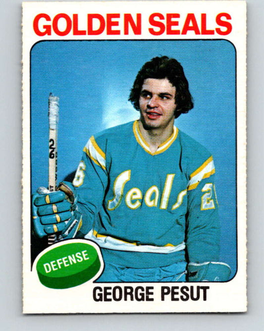 1975-76 O-Pee-Chee #360 George Pesut  RC Rookie California Golden Seals  V6799