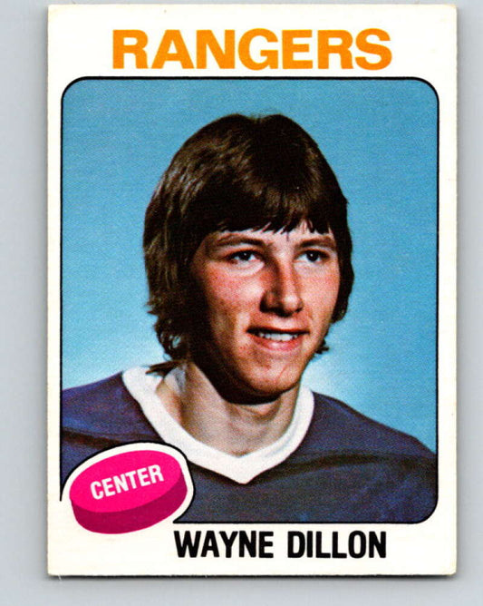 1975-76 O-Pee-Chee #363 Wayne Dillon  New York Rangers  V6813