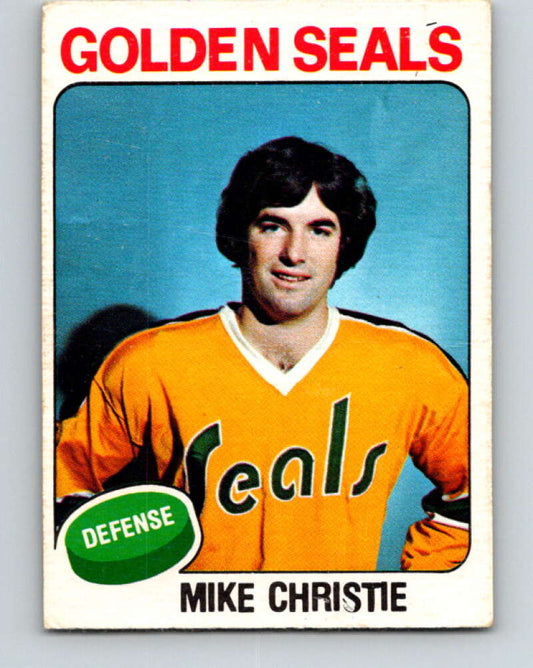 1975-76 O-Pee-Chee #366 Mike Christie  California Golden Seals  V6818