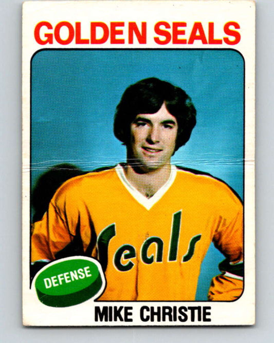 1975-76 O-Pee-Chee #366 Mike Christie  California Golden Seals  V6820